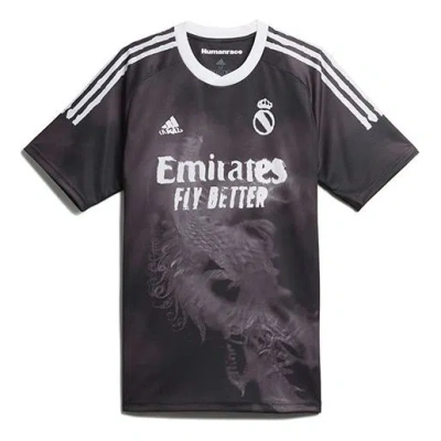 ADIDAS ORIGINALS adidas x Crossover Printing Soccer/Football Sports Short Sleeve Jersey real Madrid Black
