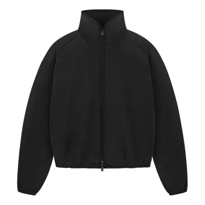 ADIDAS ORIGINALS adidas x Fear of God Athletics Suede Fleece Track Jacket 'Black'