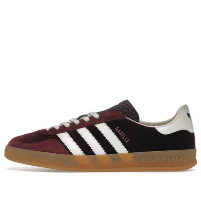 ADIDAS ORIGINALS adidas x Gucci Gazelle 'Burgundy Velvet'