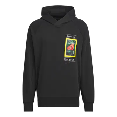 ADIDAS ORIGINALS adidas x National Geographic DWR Graphic Hoodie Asia Sizing 'Black'