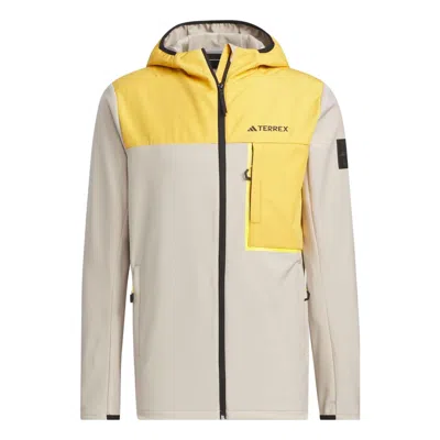 ADIDAS ORIGINALS adidas X National Geographic Soft Shell Jackets 'Grey Yellow'