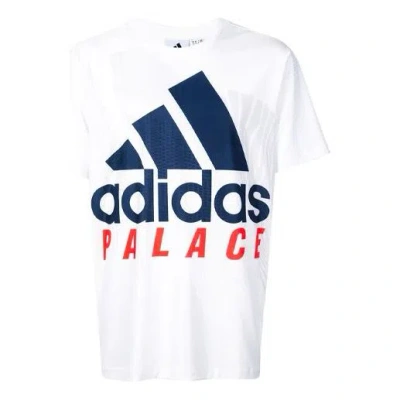 ADIDAS ORIGINALS adidas x PALACE Crossover Loose Alphabet Short Sleeve Unisex 'White'