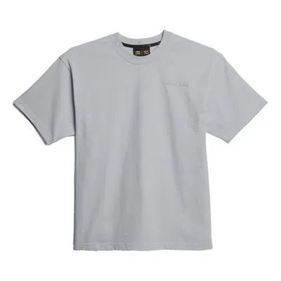 ADIDAS ORIGINALS adidas x Pharrell Basics Short-sleeved Embroidered T-Shirt 'Grey'