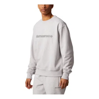 ADIDAS ORIGINALS adidas x Pharrell Humanrace Logo Sweatshirt 'Light Grey'