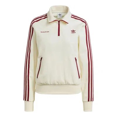 ADIDAS ORIGINALS adidas x Sporty & Rich Half-Zip Track Jackets 'White'