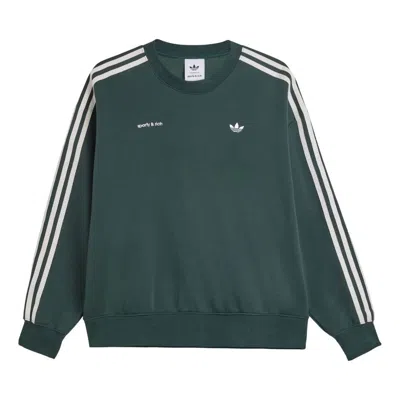 ADIDAS ORIGINALS adidas x Sporty & Rich Sweatshirt 'Shadow Green'