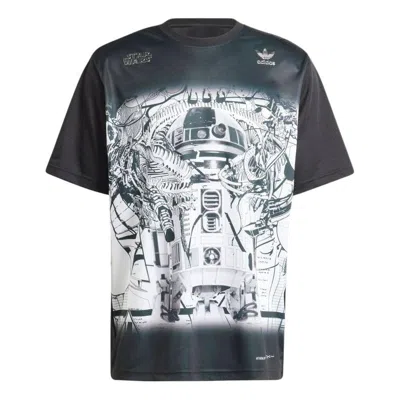 ADIDAS ORIGINALS adidas x Star Wars Nanzuka Graphic T-shirt Asia Sizing 'Black'