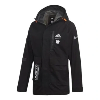 ADIDAS ORIGINALS adidas x Undefeated Crossover Gore-tex Material Hooded Jacket Windbreaker Black