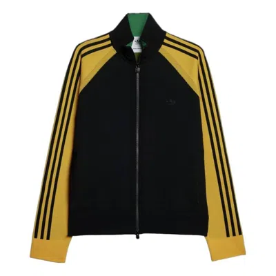 ADIDAS ORIGINALS adidas x Wales Bonner Knit Track Jacket 'Black Yellow'