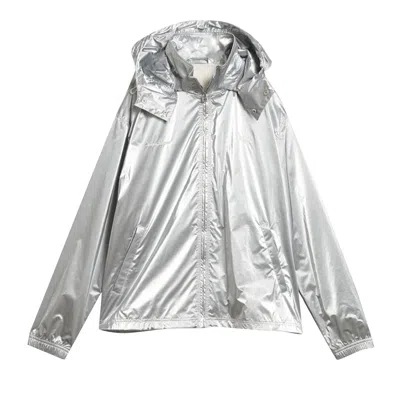 ADIDAS ORIGINALS ADIDAS X WALES BONNER SILVER ANORAK JACKET 'SILVER'