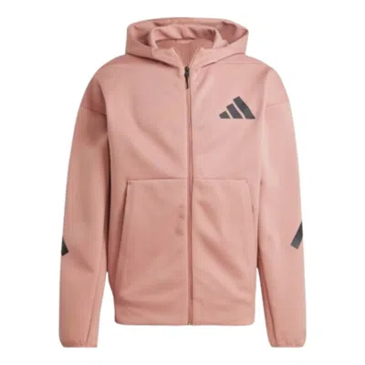 ADIDAS ORIGINALS adidas Z.N.E. Full-Zip Hooded Track Jacket 'Pink'