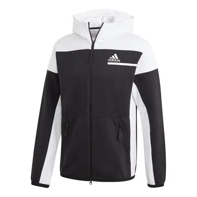 ADIDAS ORIGINALS adidas ZNE FZ hooded Casual Sports Jacket Black