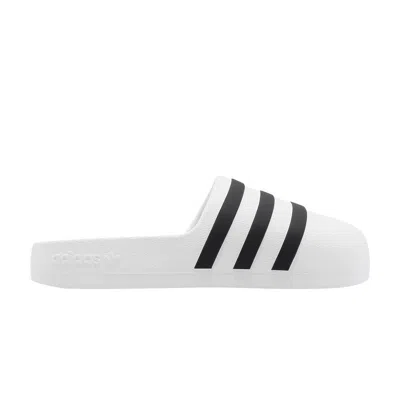 ADIDAS ORIGINALS ADIFOM ADILETTE SLIDE 'WHITE BLACK'