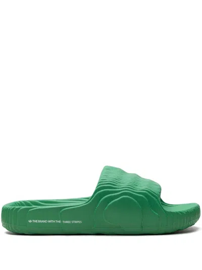 ADIDAS ORIGINALS ADILETTE 22 "GREEN" SLIDES