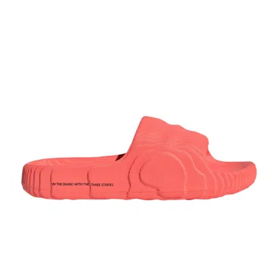 ADIDAS ORIGINALS ADILETTE 22 SLIDE 'SOLAR RED'