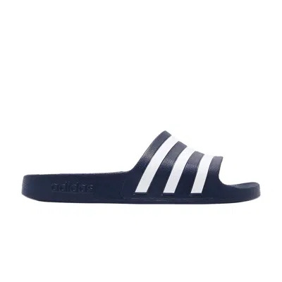 ADIDAS ORIGINALS ADILETTE AQUA 'DARK BLUE'