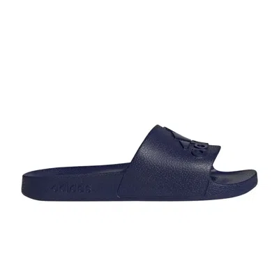 ADIDAS ORIGINALS ADILETTE AQUA SLIDES 'DARK BLUE'