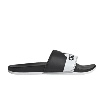 ADIDAS ORIGINALS ADILETTE COMFORT SLIDE 'BLACK WHITE'