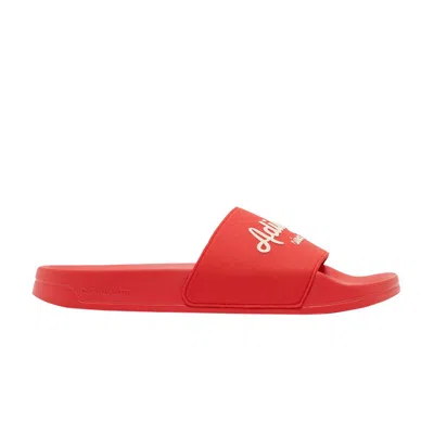 ADIDAS ORIGINALS ADILETTE SHOWER SLIDE 'VIVID RED'