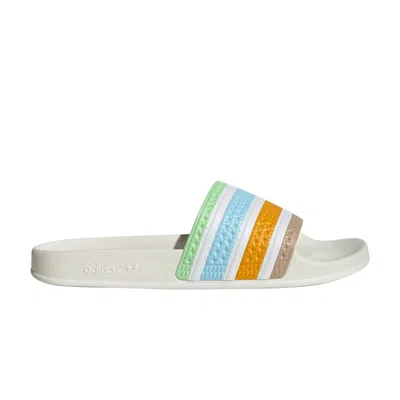 ADIDAS ORIGINALS ADILETTE SLIDE 'OFF WHITE MULTI'