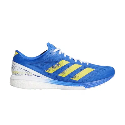 ADIDAS ORIGINALS ADIZERO BOSTON 9 'BLUE YELLOW'