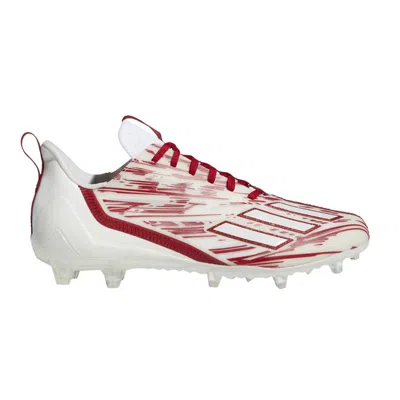 ADIDAS ORIGINALS ADIZERO CLEATS 'WHITE TEAM POWER RED'