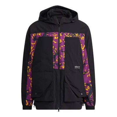 ADIDAS ORIGINALS adidas originals Adv Wb Contrast Color Stitching Sports Logo Jacket Black