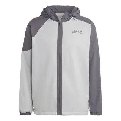 ADIDAS ORIGINALS adidas originals Adventure Winter Fabric Mix Hoodie 'Grey'