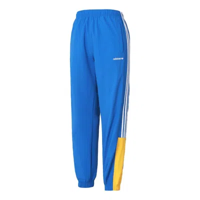 ADIDAS ORIGINALS adidas originals Alphabet Logo Loose Sports Pants Blue