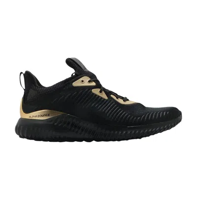 ADIDAS ORIGINALS ALPHABOUNCE 1 'BLACK GOLD METALLIC'