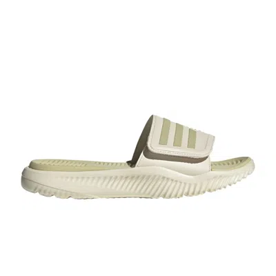 ADIDAS ORIGINALS ALPHABOUNCE SLIDE 'WONDER WHITE SANDY BEIGE METALLIC'
