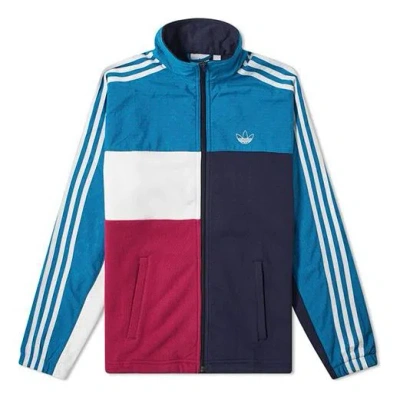 ADIDAS ORIGINALS adidas originals Asymm Full-Zip Track Jacket 'Active Teal/Berry'