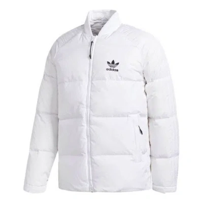 ADIDAS ORIGINALS adidas originals Baseball Collar Casual Sports Stay Warm Down Jacket White