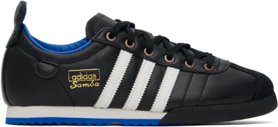 ADIDAS ORIGINALS BLACK SAMBA 62 SNEAKERS