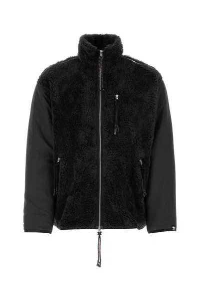 ADIDAS ORIGINALS BLACK TEDDY ADIDAS X SONG FOR THE MUTE JACKET