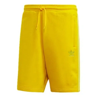 ADIDAS ORIGINALS adidas originals Blc 3-S Short Stripe Casual Sports Shorts Yellow