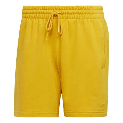 ADIDAS ORIGINALS adidas originals C Short Ft Solid Color Lacing Sports Shorts Yellow
