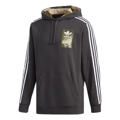 ADIDAS ORIGINALS adidas originals Camouflage logo Printing Sports Cozy Pullover Black