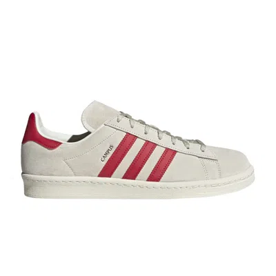 ADIDAS ORIGINALS CAMPUS 80S 'OFF WHITE COLLEGIATE RED'