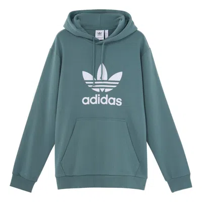 ADIDAS ORIGINALS adidas originals Casual Sports Hooded Long Sleeve Sweater For Men Green