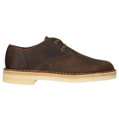 ADIDAS ORIGINALS CLARKS ORIGINALS HERREN SCHUHE DESERT KHAN CASUAL LACE-UP LOW-PROFILE LEDER