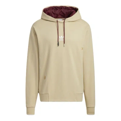 ADIDAS ORIGINALS adidas originals Cny Hoody Limited Solid Color Logo Pullover Prairie Brown