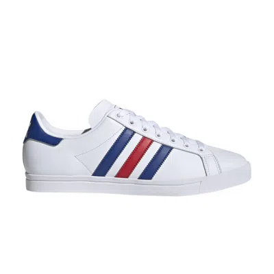 ADIDAS ORIGINALS COAST STAR 'WHITE ROYAL SCARLET'
