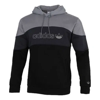 ADIDAS ORIGINALS adidas originals Colorblock Fleece Lined Stay Warm Gray Black
