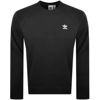 ADIDAS ORIGINALS ADIDAS ORIGINALS CREW NECK SWEATSHIRT BLACK