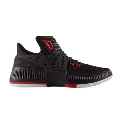 ADIDAS ORIGINALS D LILLARD 3 'BLACK SCARLET'