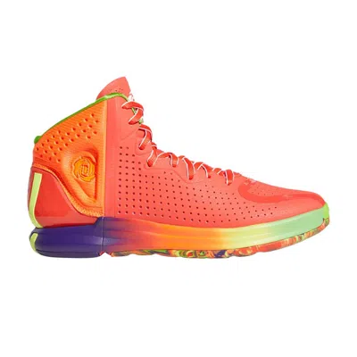 ADIDAS ORIGINALS D ROSE 4 RESTOMOD 'SOLAR RED RAINBOW'