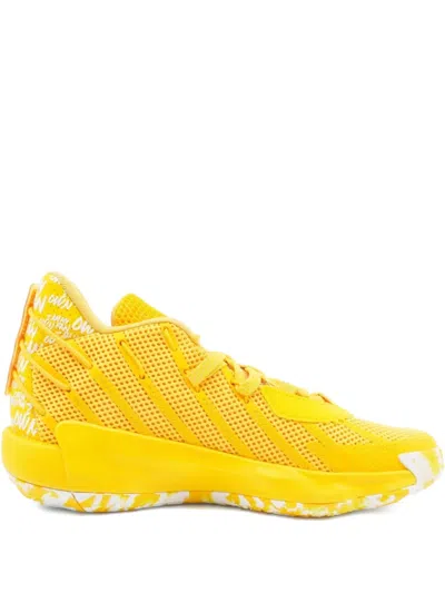 ADIDAS ORIGINALS DAME 7 TEAM "YELLOW" SNEAKERS