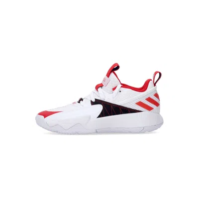 ADIDAS ORIGINALS DAME CERTIFIED MEN'S BASKETBALL SHOE CLOUD WHITE/VIVID RED/DASH GREY