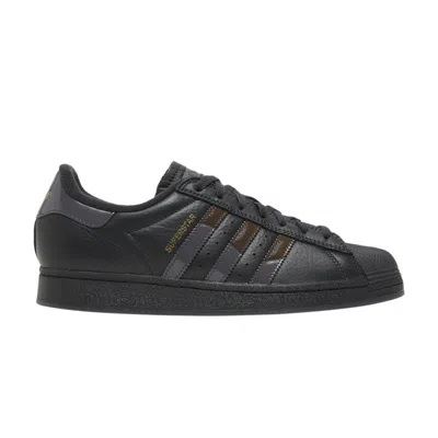 ADIDAS ORIGINALS DIME X SUPERSTAR ADV 'CARBON BROWN'